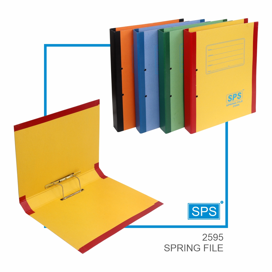 2595 SPRING CARDBOARD FILE
